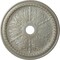 Ekena Millwork Winsor Ceiling Medallion (Fits Canopies up to 4"), 27 1/2"OD x 4"ID x 1 1/2"P, Flash Gold CM27WIFLS - alternate 1